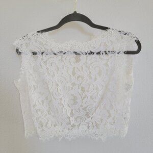Tadashi Shoji lace top